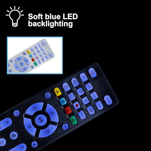 Miniatura 6 de GE 33709 - Control remoto universal para Samsung, Vizio, LG, Sony, Sharp, Roku, Apple TV, TCL, Panasonic, Smart TV, reproductores de streaming,