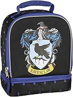 Vista 1 de Bioworld Harry Potter Ravenclaw Crest - Bolsa de almuerzo de doble compartimento de 10 pulgadas