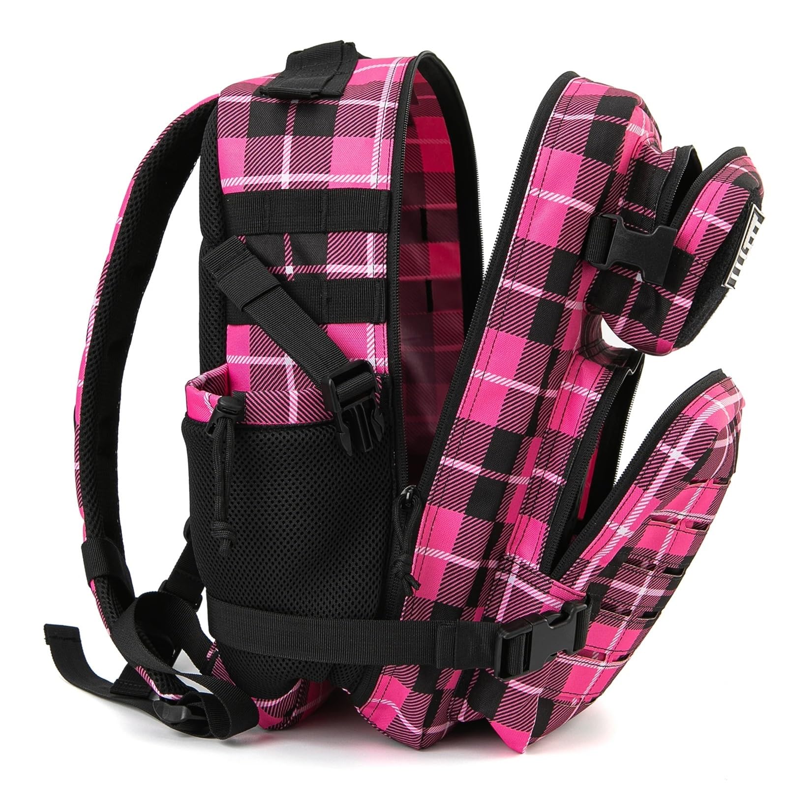 25L Taktischer Rucksack for Männer Und Frauen Wandern Reiserucksäcke Outdoor Camping Ausrüstung Schulrucksack Geeignet für Camping, Outdoor, Wandern(Black)