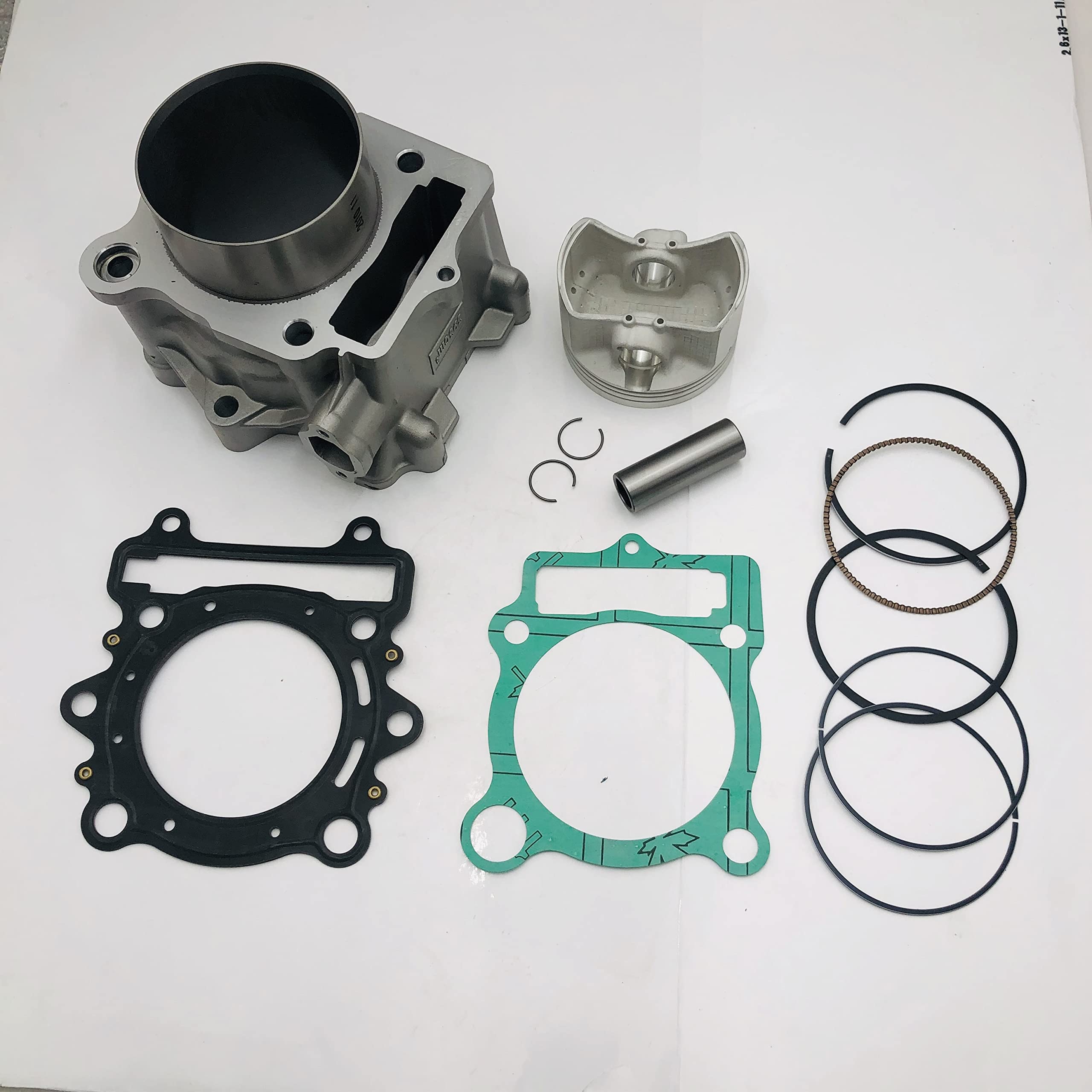 Cylinder Assy zestaw tłoka pierścienie pasujące do części Hisun 400cc HS400 HS 400 ATV UTV Wymiana części