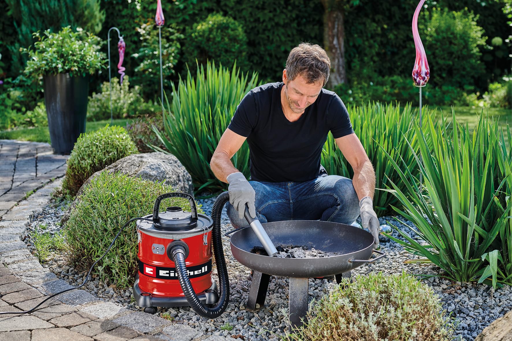 Einhell Aspirateur à Cendres TC-AV 2032 DW 850 W 175 mbar 20 l Filtre à Plis Soufflage