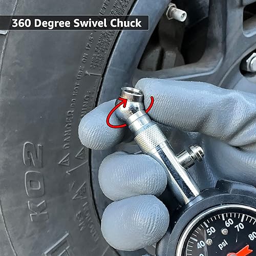 Miniatura 4 de Medidor de presión de los neumáticos JACO Deluxe, 100PSI