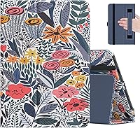 Vista 13 de MoKo - Funda compatible con la tablet Kindle Fire HD 8 y 8 Plus (10ª generación, versión de 2020), funda de soporte plegable y diseño delgado