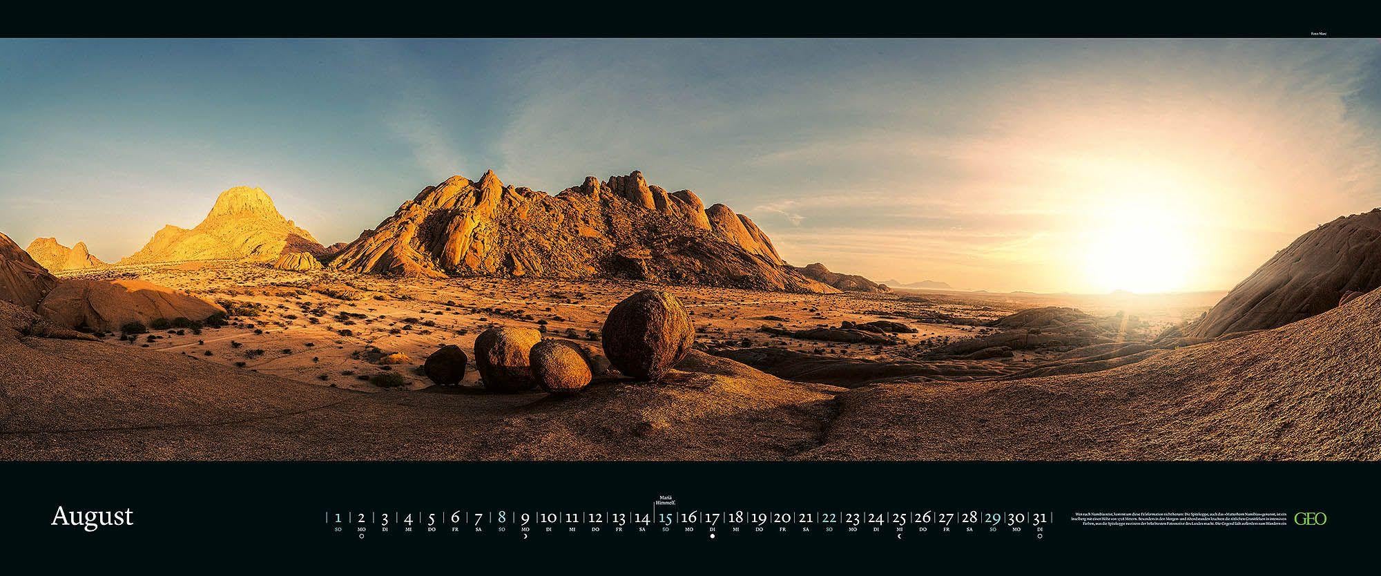 GEO Panorama: Orte der Stille 2027: XXL Wandkalender 120x50 cm mit 12 Naturfotografien, deutschem Kalendarium und Spiralbindung | XXL Wandkalender 120x50 cm mit 12 Naturfotografien, deutschem Kalendarium und Spiralbindung
