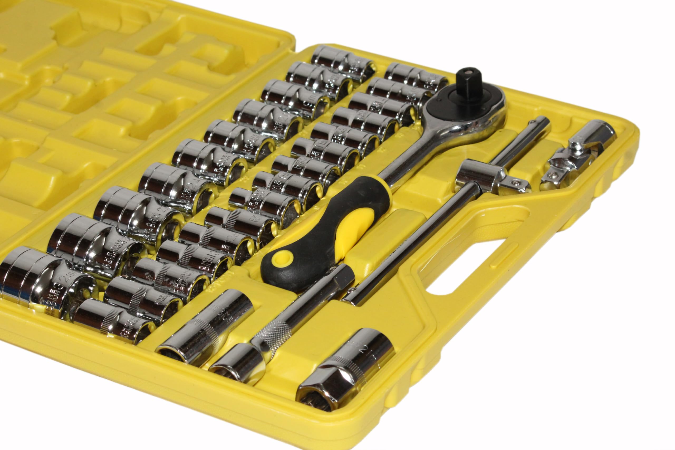 Digital Craft 32-Piece Car Repair Tool Kit | Torque Wrench Set, Socket Set, Wire Stripper & 6-in-1 Screwdriver | Multi-Purpose Precision Tools for Automobiles | Travel Storage Case Included 1