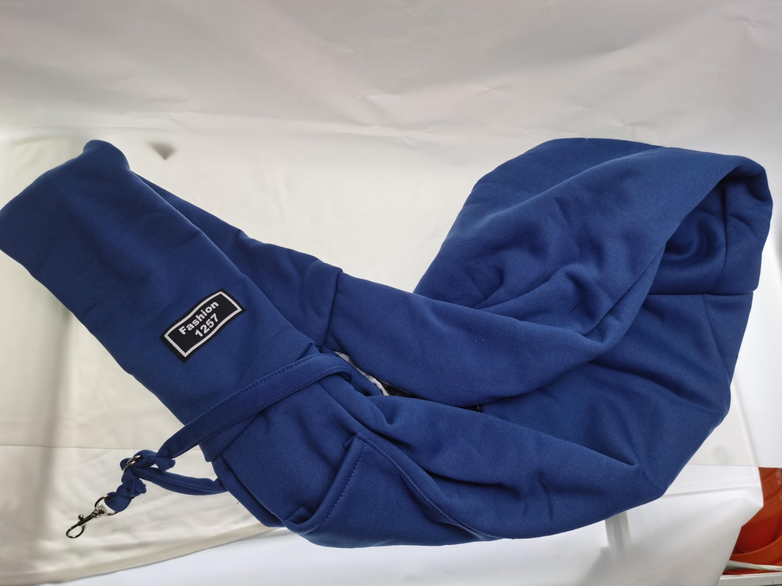 CYBERNOVA Piccolo animale domestico cane gatto fionda per 1-7,5kg, con tasca, Borsa per animali domestici Cane Gatto Borsa da trasporto per viaggi e passeggiate all'aperto (blu)