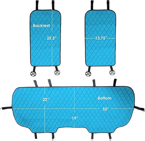 Miniatura 58 de FH Group Neosupreme - Cojines de asiento para automóvil, ajuste universal, cojín para asiento trasero de automóvil con respaldo de silicona Gris