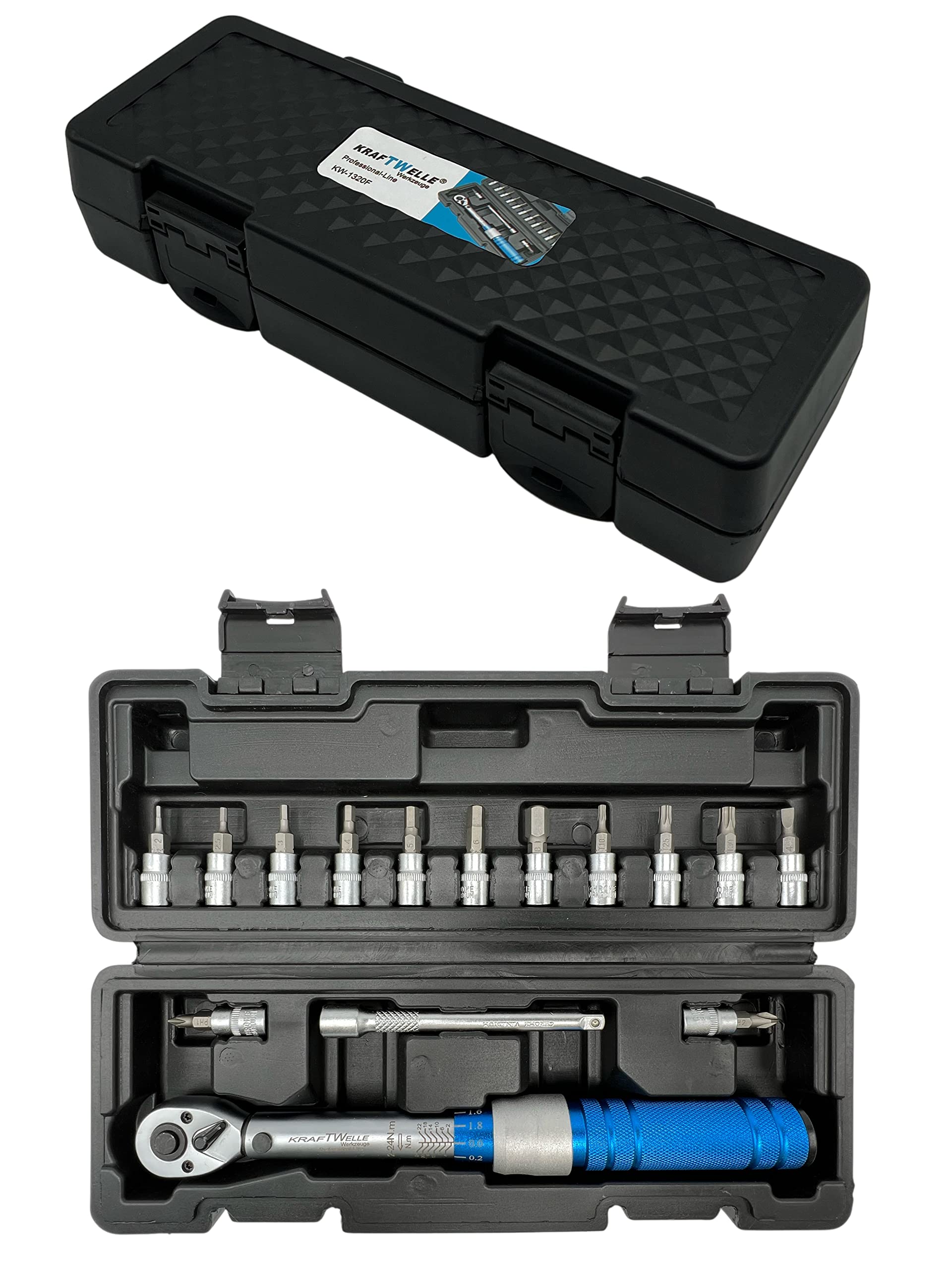 S&R Momentsleutel 28-210 Nm Set - 1/2 Momentsleutel 475mm met