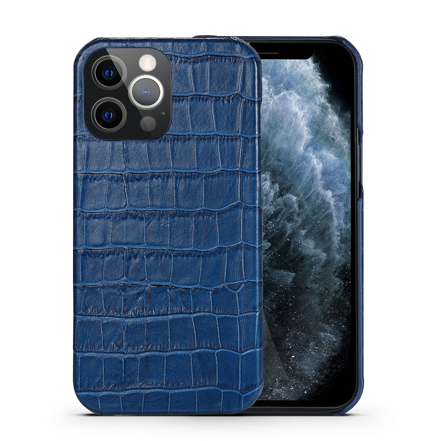 Amazon.co.jp: Mcxiancrl iPhone 11 用 ケース クロコダイル 本革 