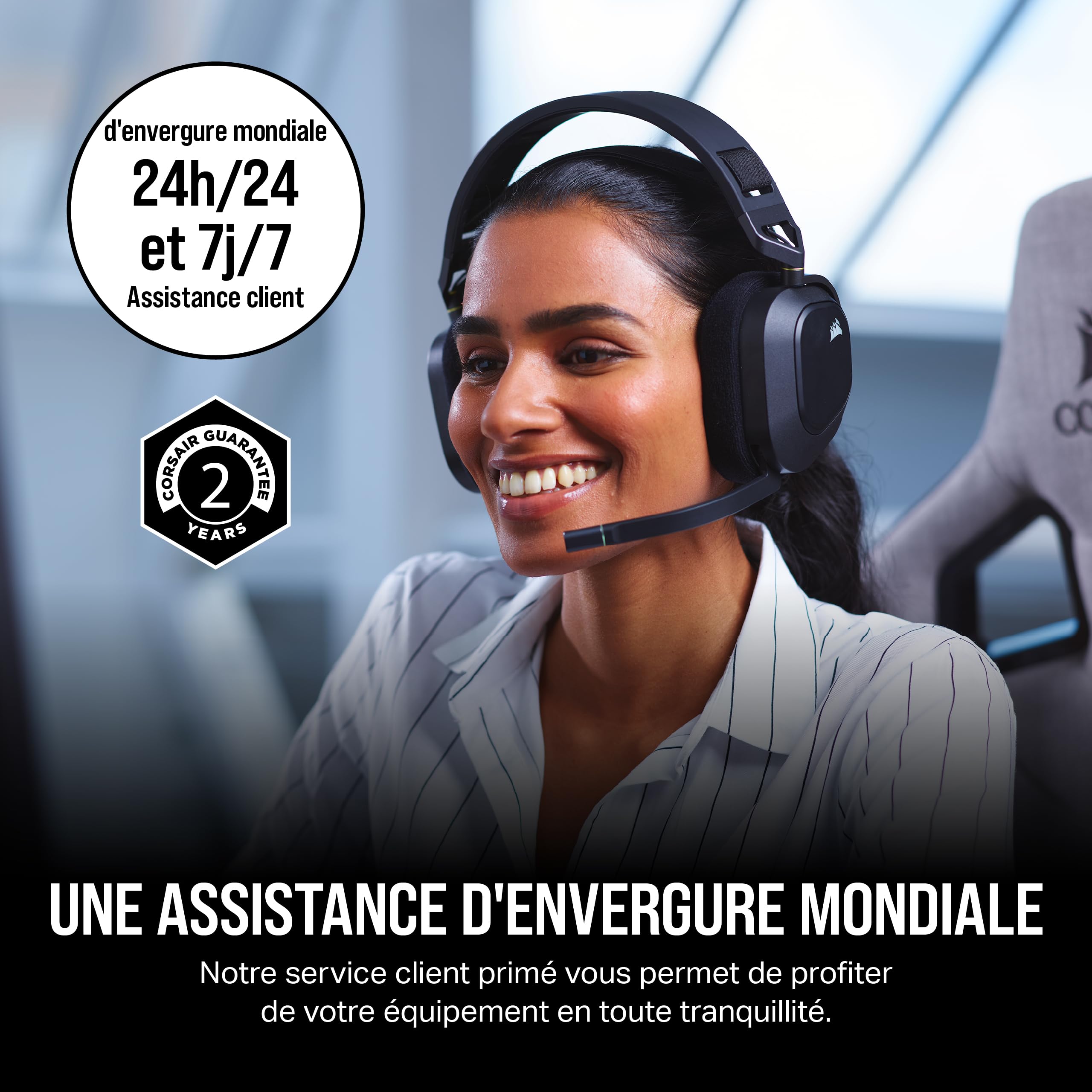 CORSAIR Hydro X Series XT Softline Tuyau en Maille - Coupe Aisée - Caoutchouc EPDM Robuste - Blanc