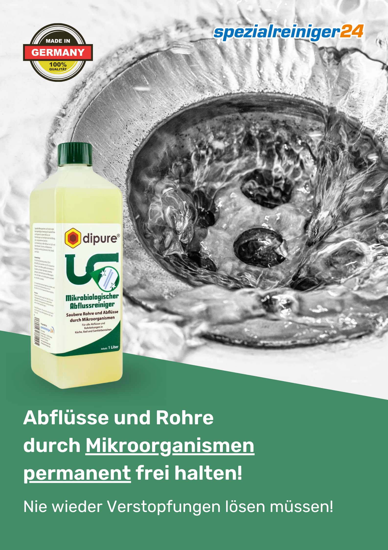 Mikrobiologischer Abflussreiniger 5 Liter Kanister