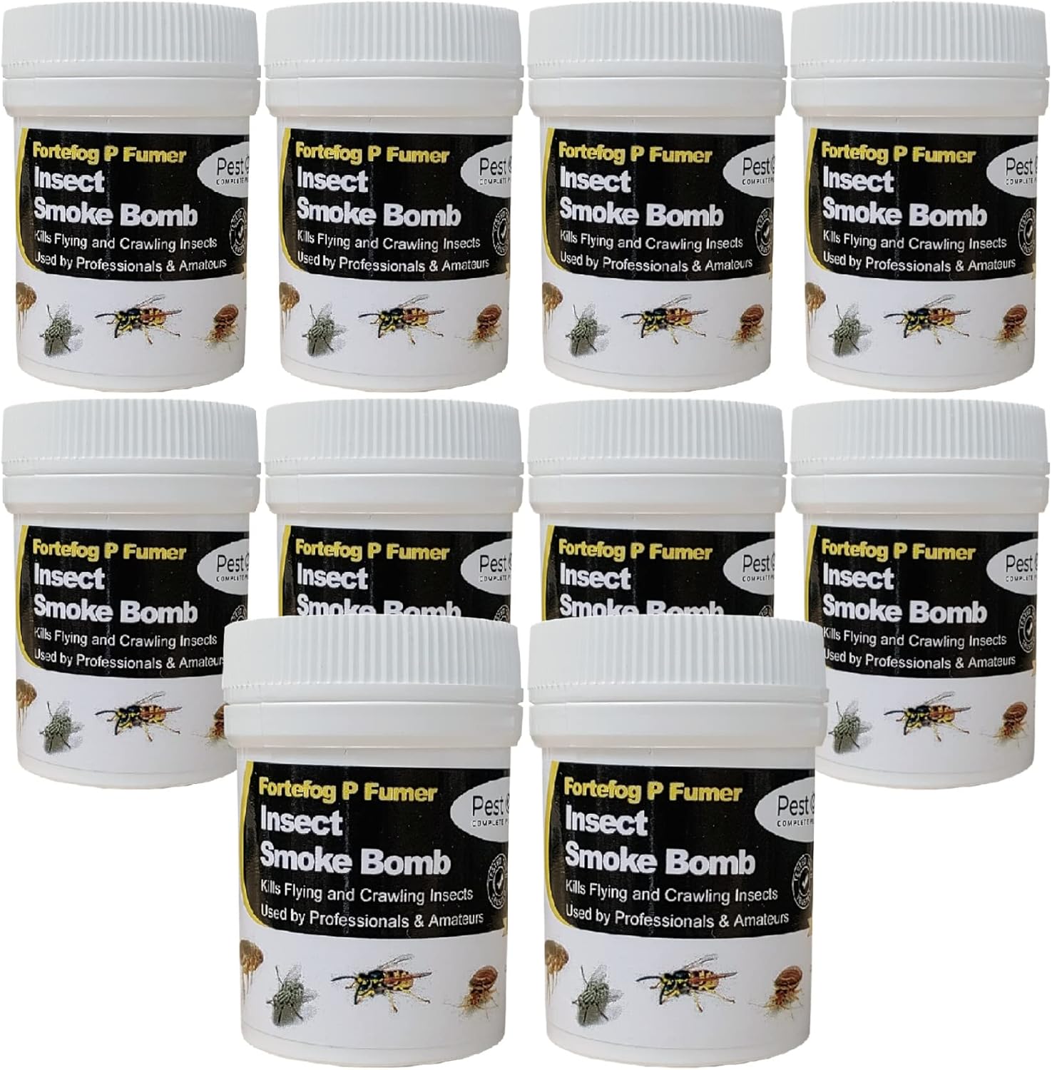 Smoke Bomb Professional Strength Fogger Fumigator for Fleas Bed Bugs