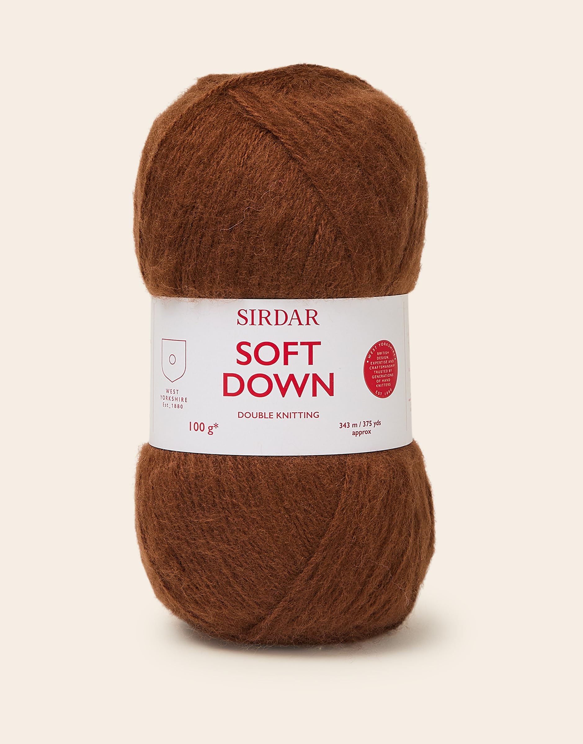 Sirdar Soft Down, Plush Brown 100g