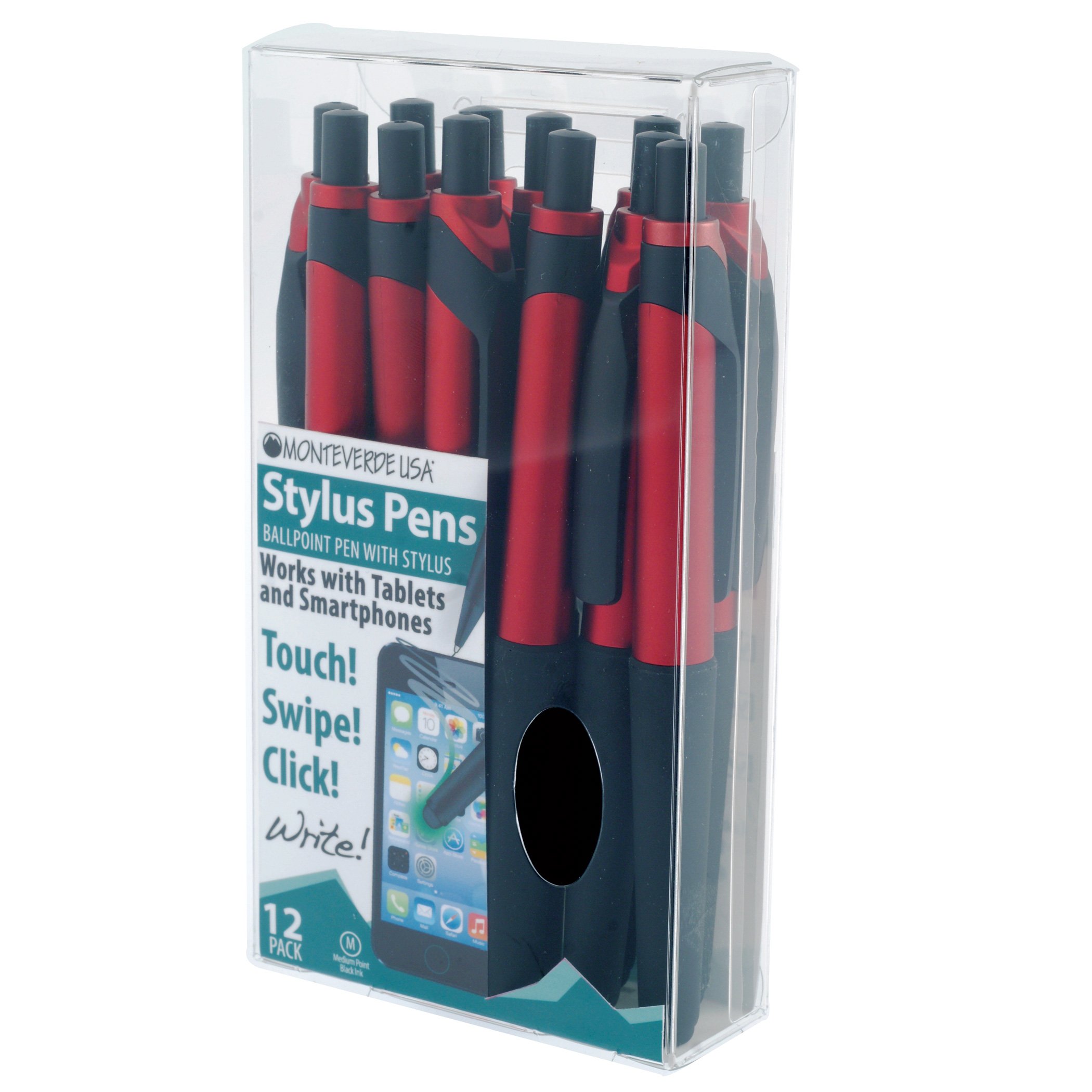 Click Action S-106 Monteverde One Touch Stylo-bille stylet haut