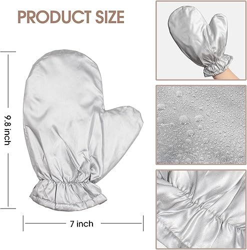 Miniatura 4 de Newbealer 2 guantes de planchado de vapor para ropa, guantes de protección antivapor resistentes al calor para vaporizadores de ropa, accesorios de