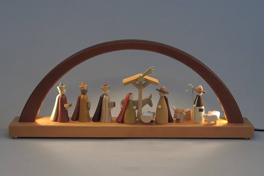 Amazon.co.jp: シュヴィブボーゲン（アーチ型キャンドルスタンド