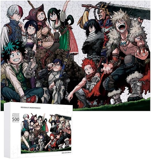 Amazon Co Jp 500 1000 ピース 僕のヒーローアカデミア ジグソーパズル キャラクター パズル アニメパターン 萌えグッズ 僕の ヒーローアカデミア おもちゃ