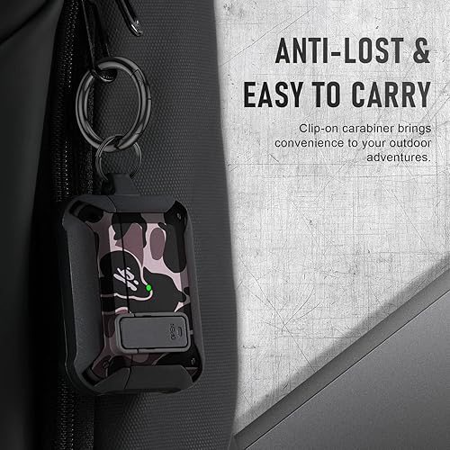 Miniatura 6 de Maxjoy Funda para AirPods Pro 2 2022 funda protectora militar dura y resistente a los golpes para AirPods Pro 2 generación con candado compatible