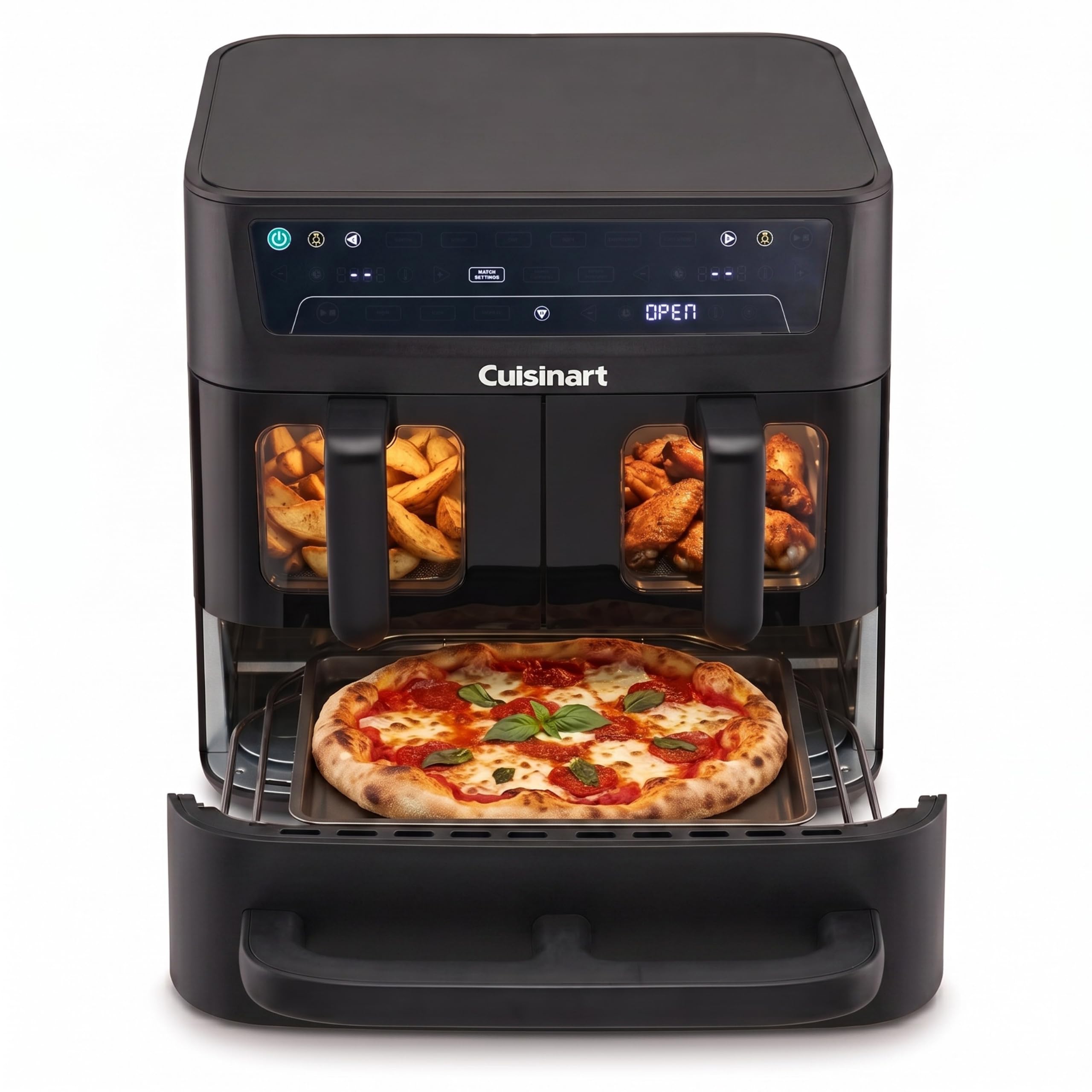 Cuisinart 13.6L Tri Zone Air Fryer & Oven — Dual Basket