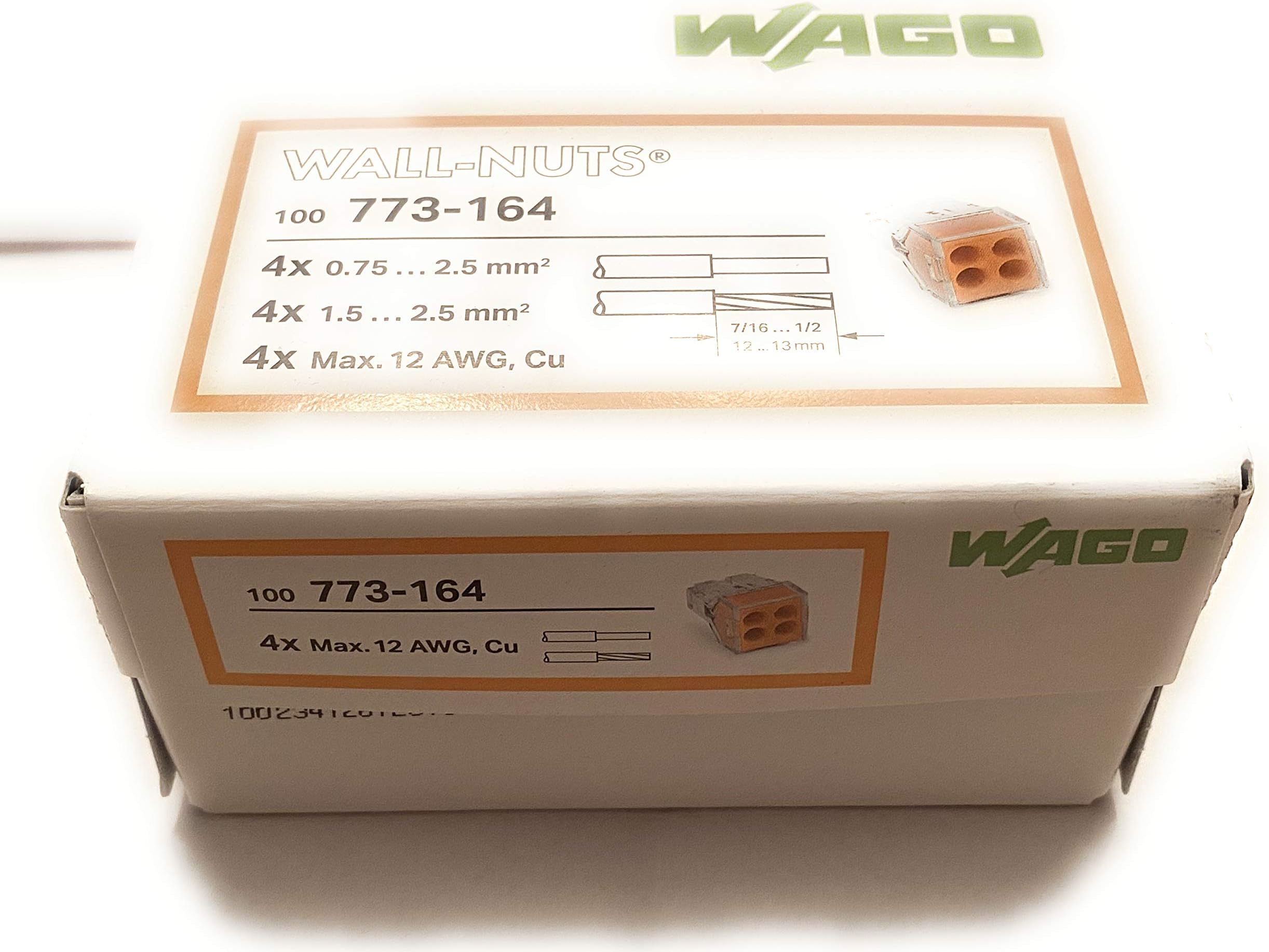Wire Connector 600 V Clear 4 Conductor 100 / Box