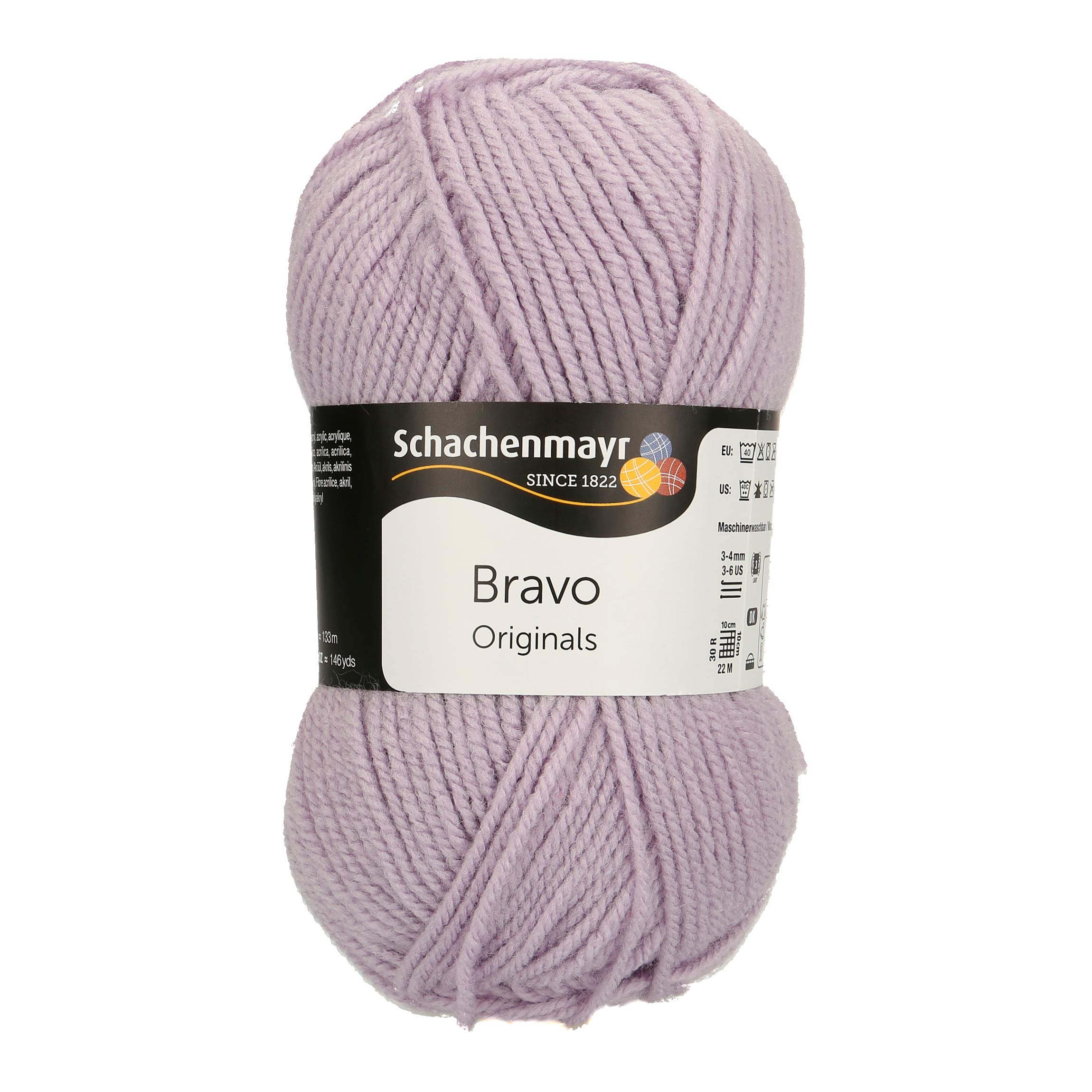 Schachenmayr9801211-08040 Hand Knitting Yarn 100% Polyacrylic Lavender 15 x 7 x 7 cm