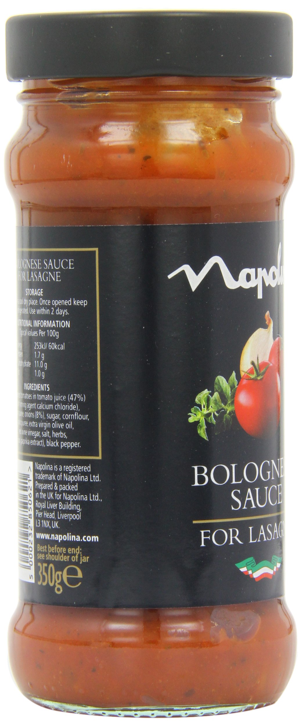 Napolina Bolognese for Lasagne Sauce 350 g (Pack of 6)