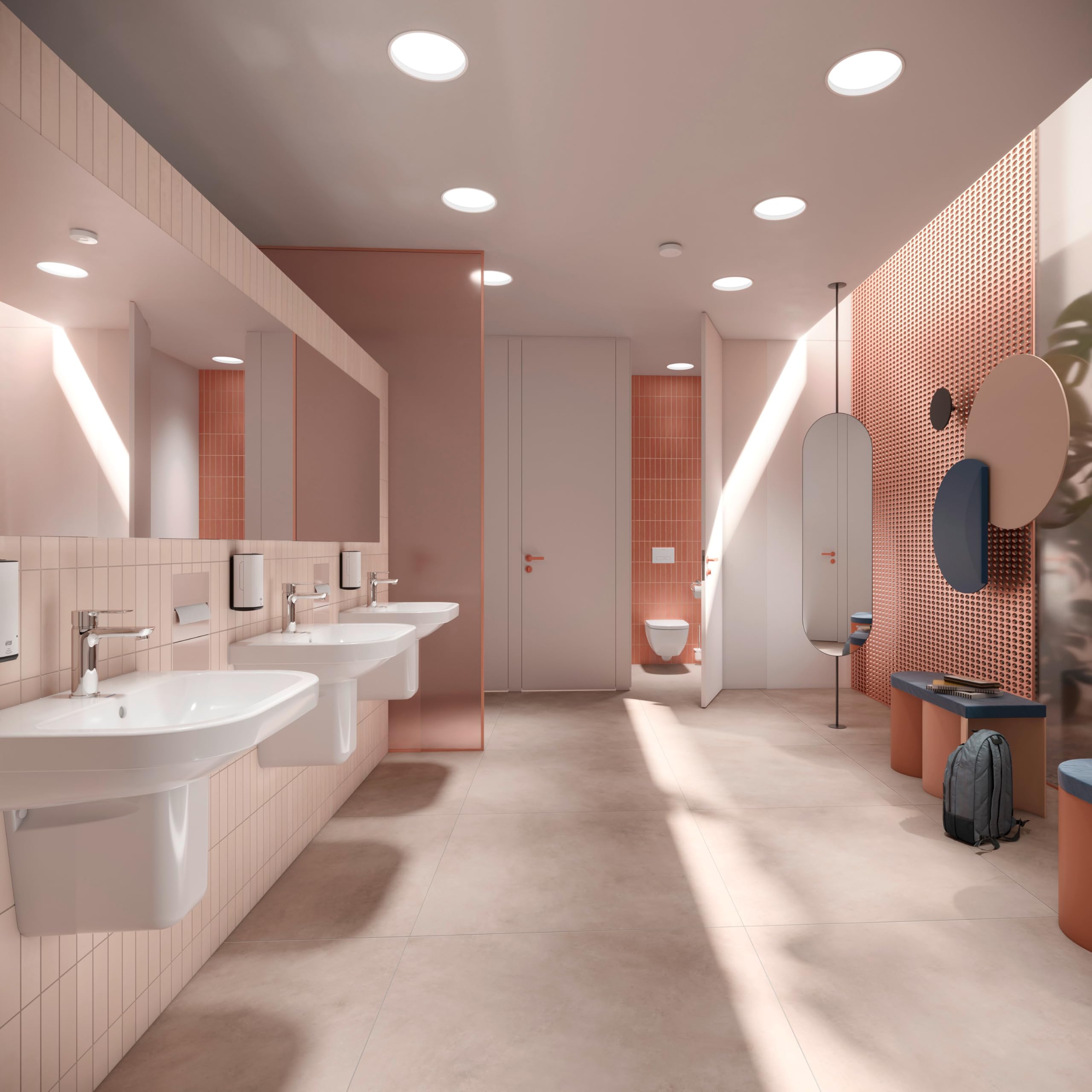 Duravit D-Code Waschtisch, mit Hahnloch, mit Überlauf, 600x460x165mm, Weiß Hochglanz, 2398600000