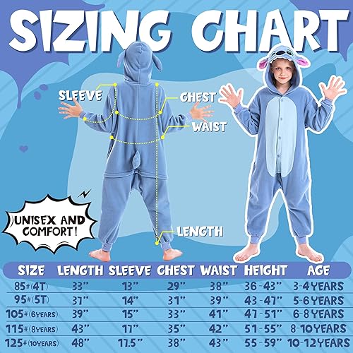 Miniatura 5 de Canasour - Pijama de una pieza para niños, diseño de animales