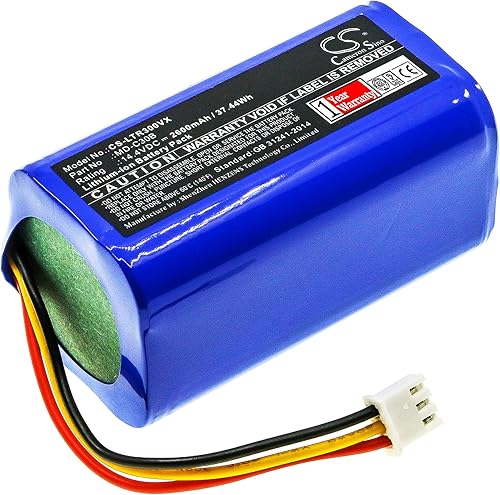 Qigenia D071-INR-CH-4S1P Batería de repuesto para robot aspirador Midea M4 Liectroux C30B C30B 2D C30B 2D WiFi, batería PN MD-C30B (2600mAh14.4V) disponible en Yaxa Guatemala