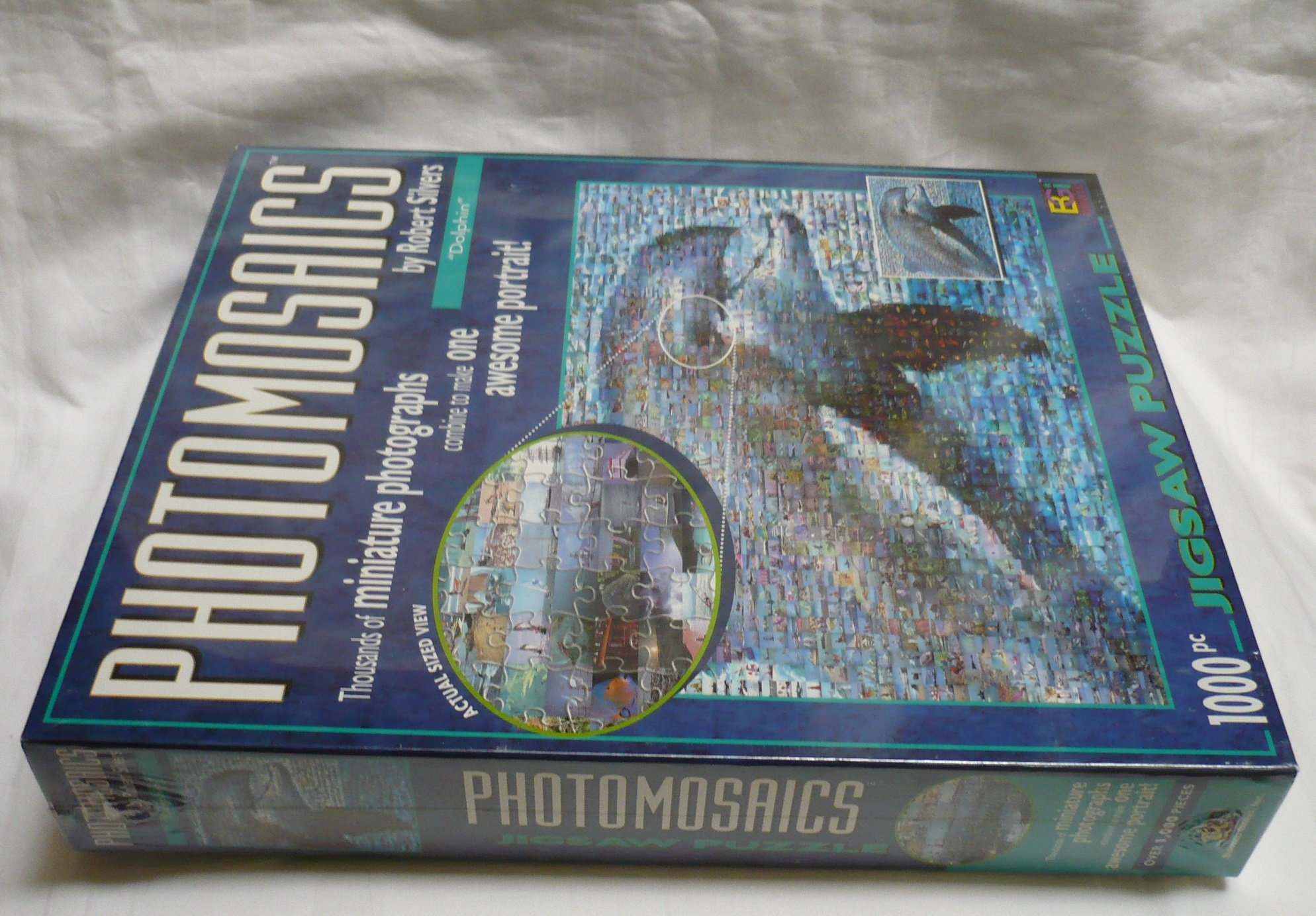 Photomosaic Dolphin Jigsaw Puzzle 1000pc - Image 7
