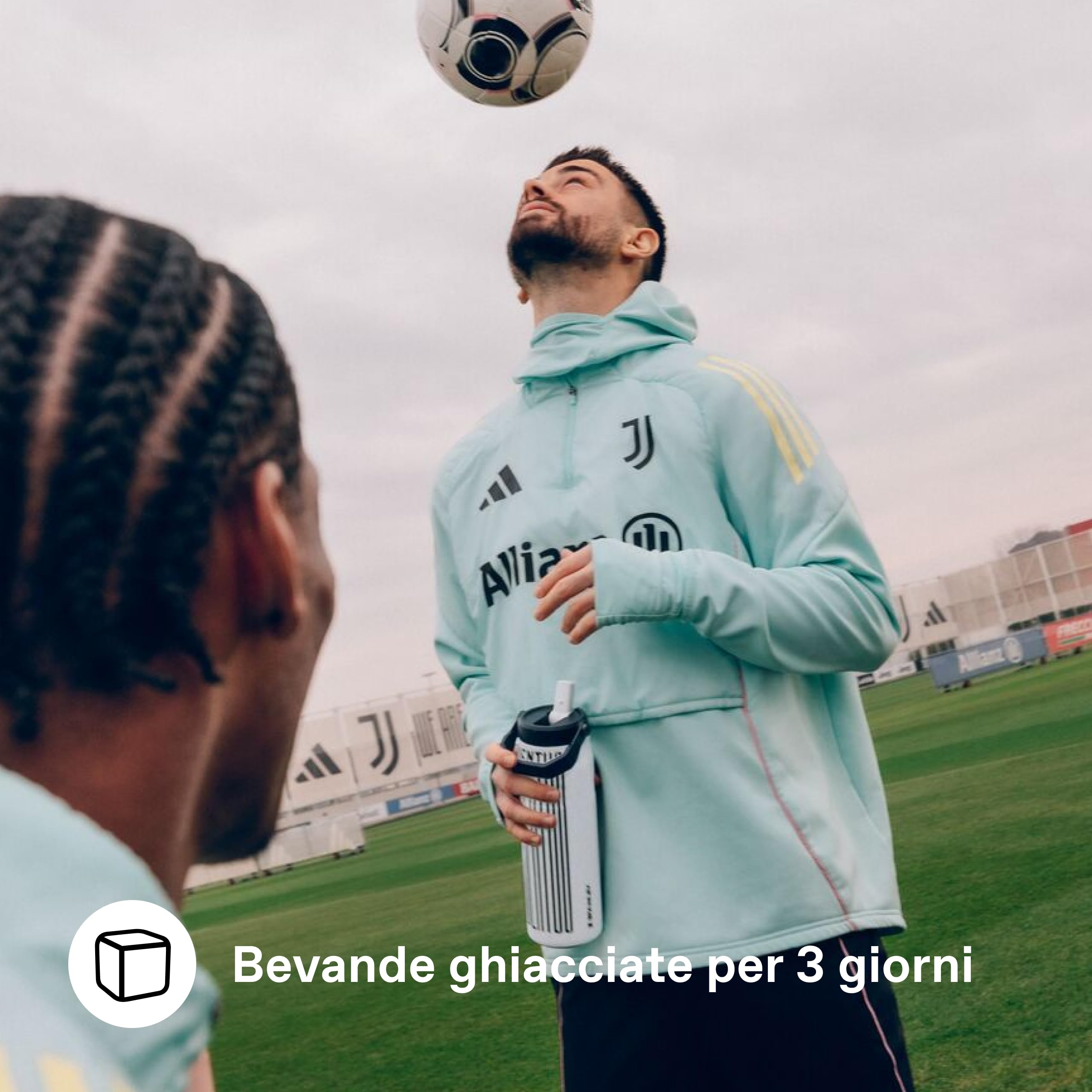 Stanley 1913 Flip Straw Borraccia Con Cannuccia 0.7L - Juventus | 10 Ore Di Freddo - 2 Giorni Di Freddo - Acciaio Inossidabile - Senza BPA - A Prova di Perdite - Lavabile In Lavastoviglie