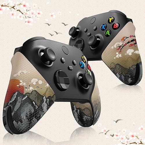 Miniatura 3 de eXtremeRate Empuñadura antideslizante y absorbente de sudor PlayVital para mando Xbox Core inalámbrico, empuñaduras suaves con textura profesional