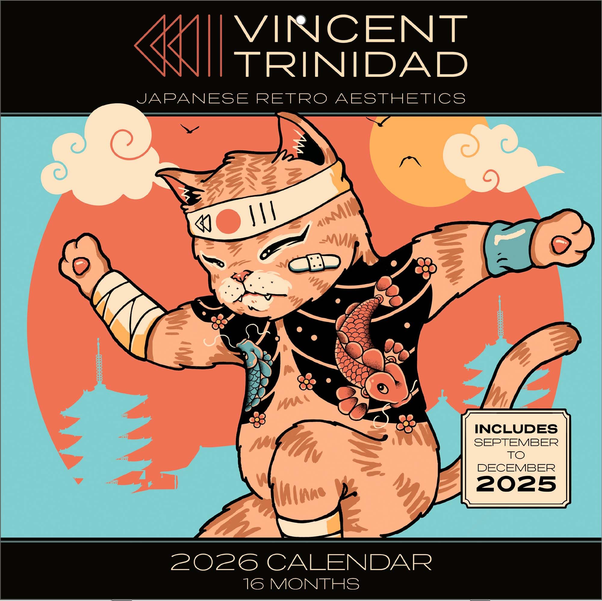 Vincent Trinadad 2026 Square Calendar