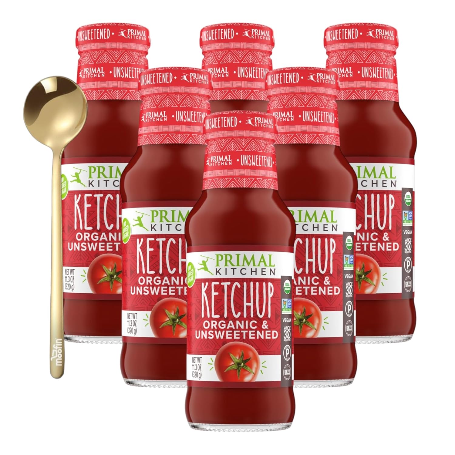 Primal Kitchen Ketchup Unsweetened, 11.3 Ounces Organic