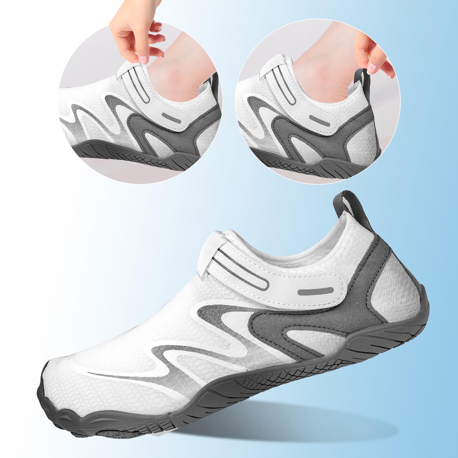 Damskie buty do wody, plażowe, do pływania, fitnessu, lekkie buty sportowe, buty halowe