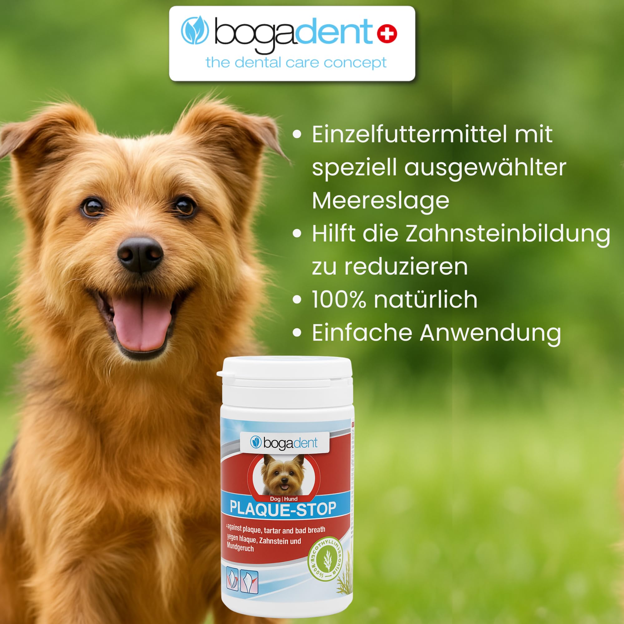 Bogadent - Plaque-STOP Dog 70g - (UBO0783)