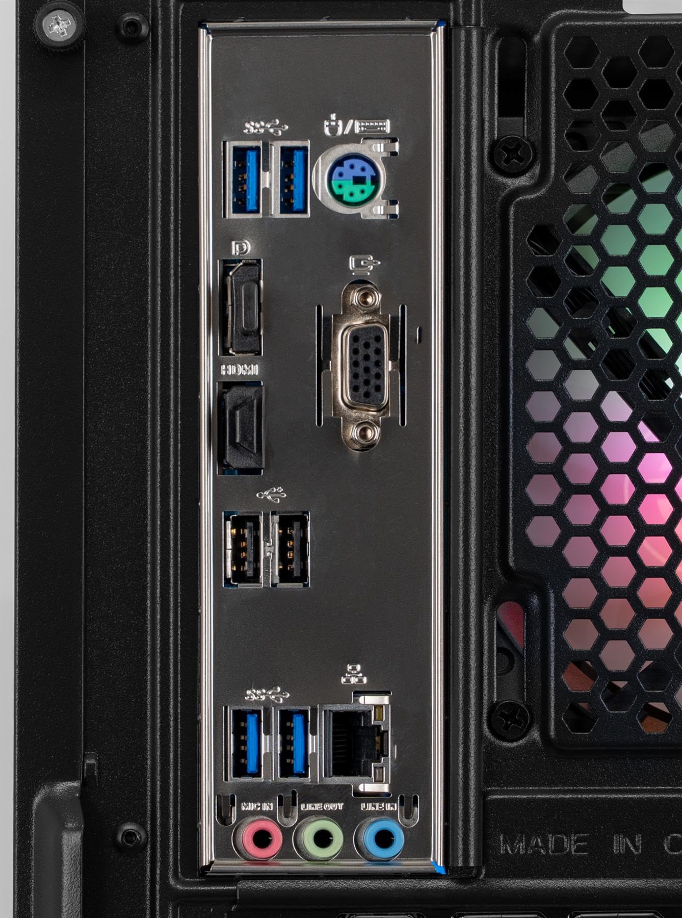 PCSpecialist Prism PC Gaming - AMD Ryzen 7 5700X 3.40 GHz 8-Core, 16 GB RAM, 8 GB GEFORCE RTX 5060, SSD 1TB M.2, Windows 11