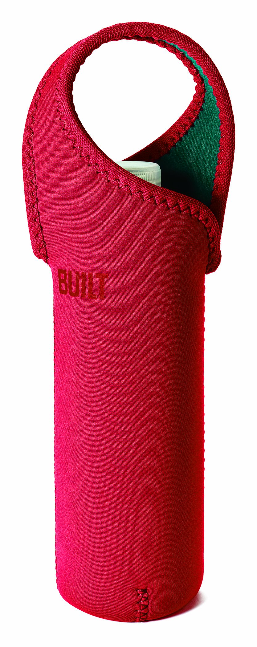 Built Neoprene Small Bottle Slinger, Ski Patrol Red