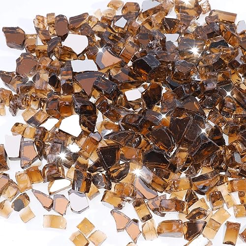 Miniatura 2 de Giorbello Mayoristas USA - 20 lb. Cobre 12" Vidrio de fuego templado reflectante