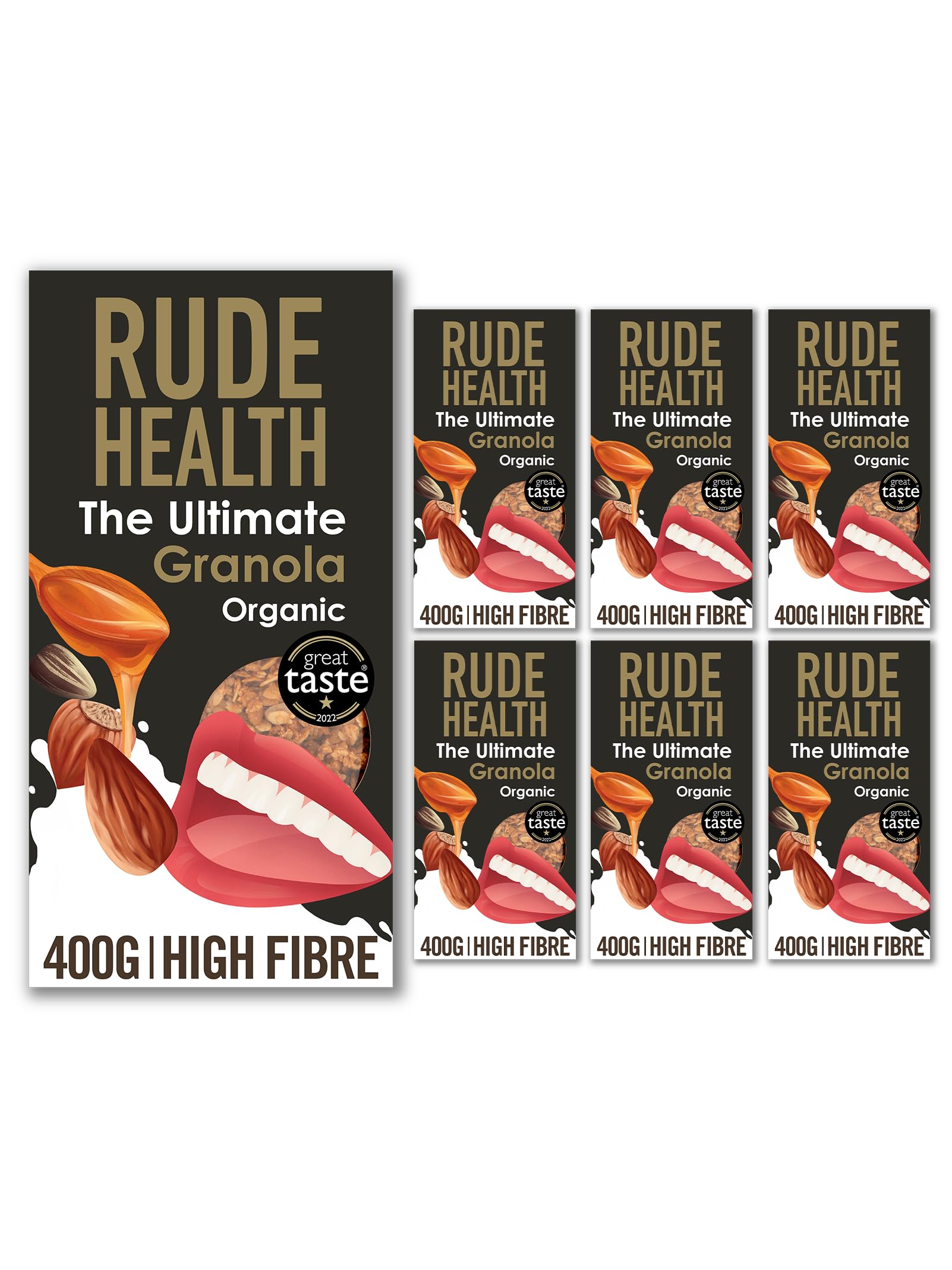 Rude Health The Ultimate Granola, paquete de 6