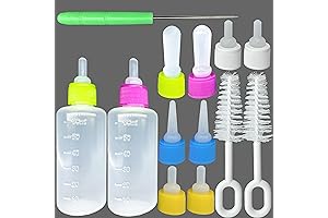 Mini Newborn Puppy Milk Bottles
