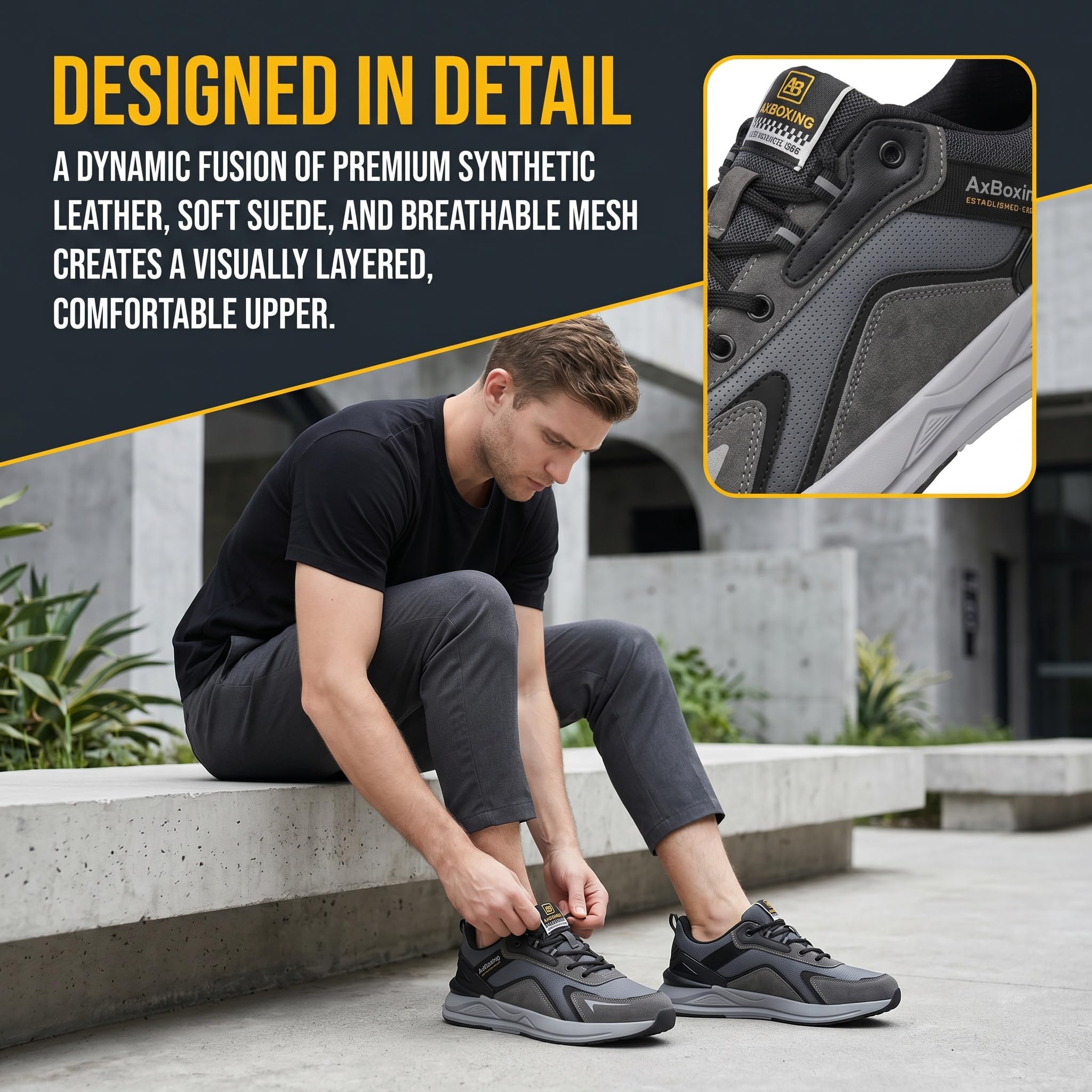 TARELO Zapatillas Deportivas Hombre Air Zapatillas Hombre Casual Moda Zapatillas Vestir Hombre Tenis Zapatos Sneaker Hombre