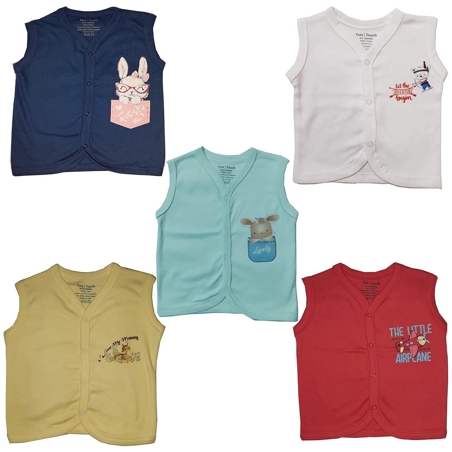 TotzTouch Baby Boy's & Baby Girl's Sleeveless T-Shirt - Review, Price and Buying Guide