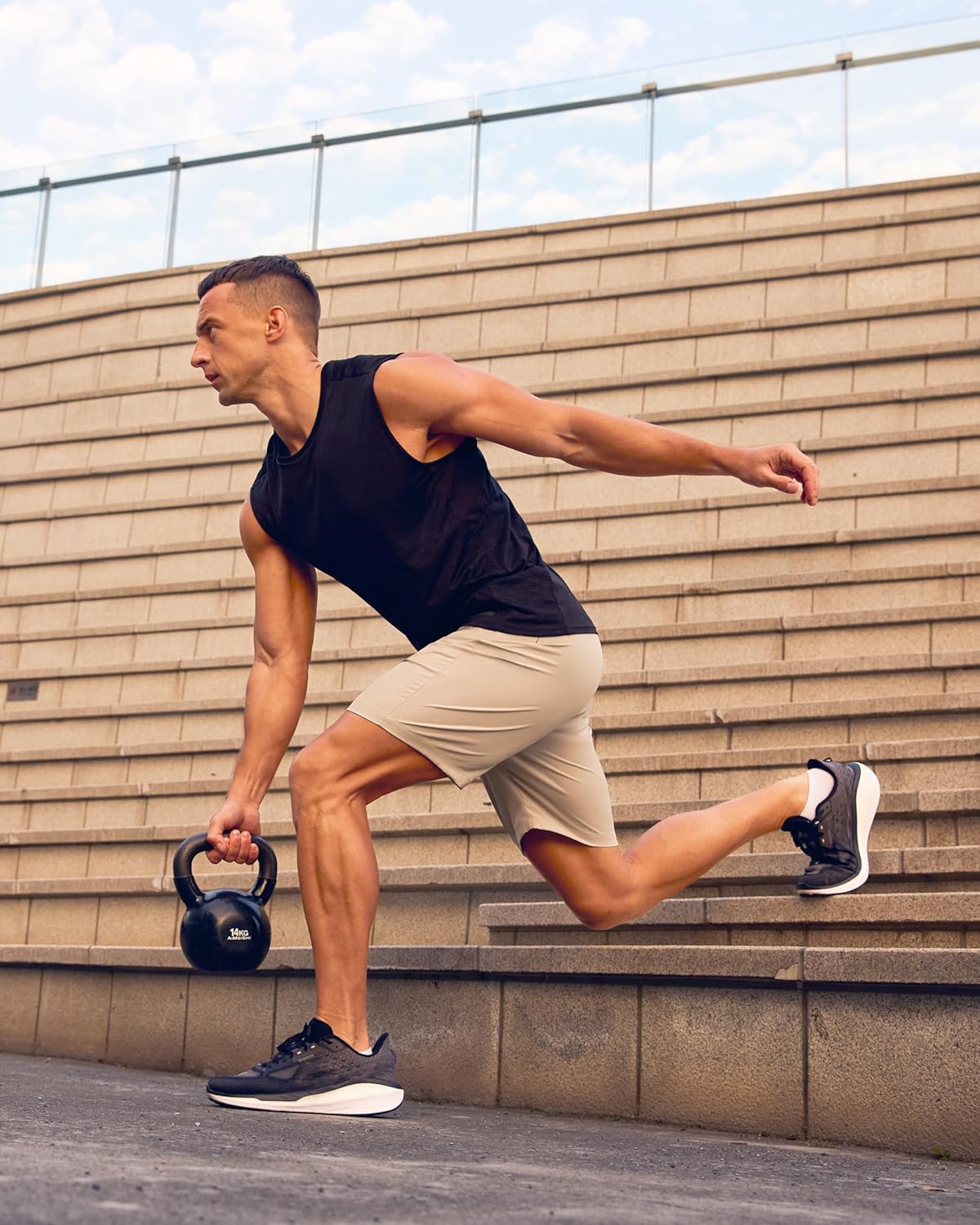 G Gradual Men's Athletic Running Shorts with Zipper Pockets Quick Dry 7"/ 5"/ 9" Workout Gym Shorts for Basketball Hiking - Image 3