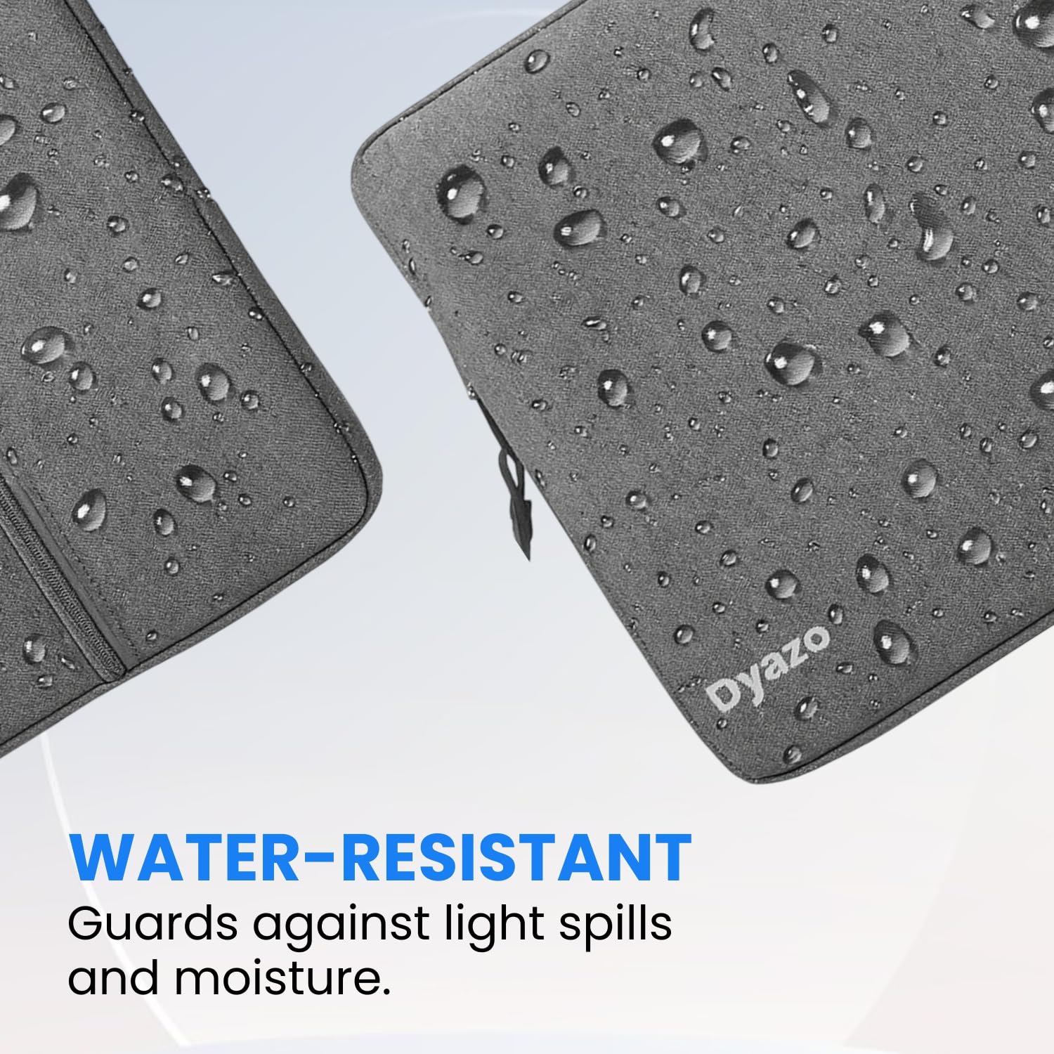 Dyazo 15.6 Inch Laptop Sleeve with Charger Pouch | Front Pocket with Handle Water Resistant Sleeve Case | Compatible for MacBook, HP, Dell, Acer, Asus, Microsoft, Samsung and Other Notebooks (Grey) 28 81IYtg4 G+L. SL1500