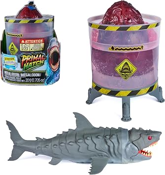 Primal Hatch Megalodon Hatching Shark Egg Interactive Toy