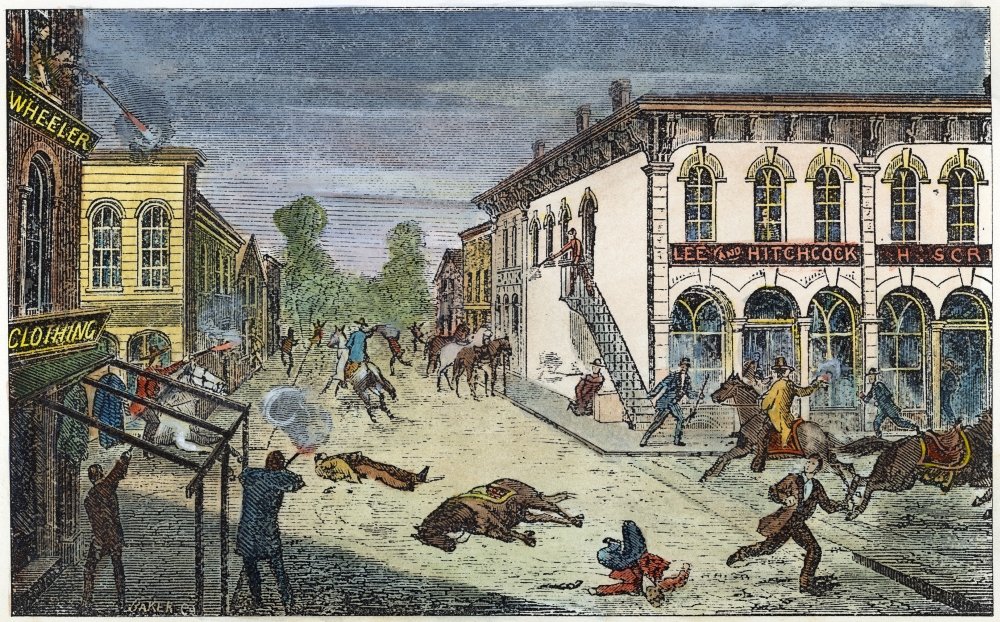 Amazon.com: James Gang 1876 Na Shootout After The Raid On The