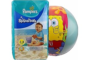 Splashers Disposable Swim Diapers Size 4