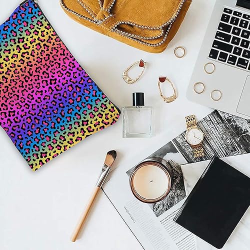 Miniatura 5 de Bolsa de maquillaje multicolor con mariposas personalizadas, bolsas de cosméticos con cremallera, bolsa de maquillaje impermeable, linda bolsa de