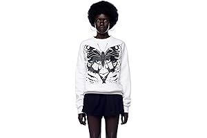Leopard Wings Print Sweatshirt: Unleash Your Inner Rockstar
